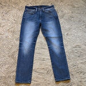 Lucky Brand Men's Faded Blue Slim Straight Jeans